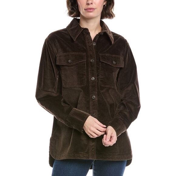 Madewell Jackets & Blazers - Madewell Womens  Costas Shirt Jacket, Brown